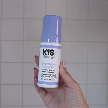 K18 TripleBright Oxidation Defense Purple Shampoo
