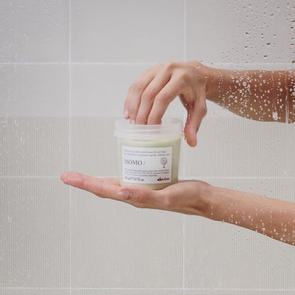 Davines MOMO Shampoo & Conditioner Liter Duo — Deep Hydration Set for Dry Hair