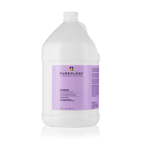 pureology hydrate conditioner 128 oz gallon salon size bottle