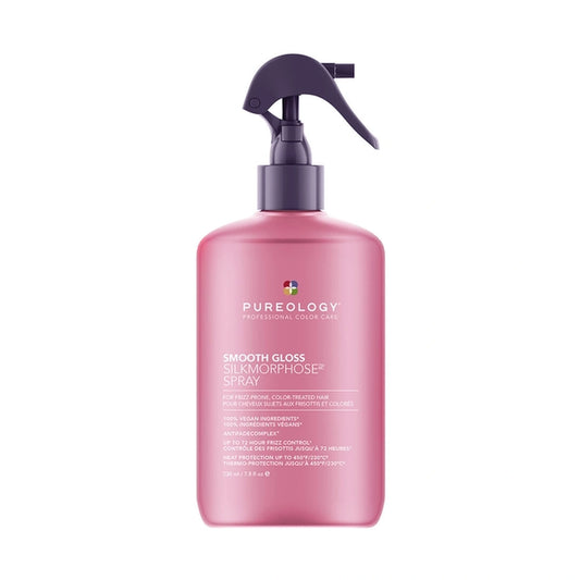 Pureology Smooth Gloss Silkmorphose Spray anti-frizz heat protectant for smooth glossy hair
