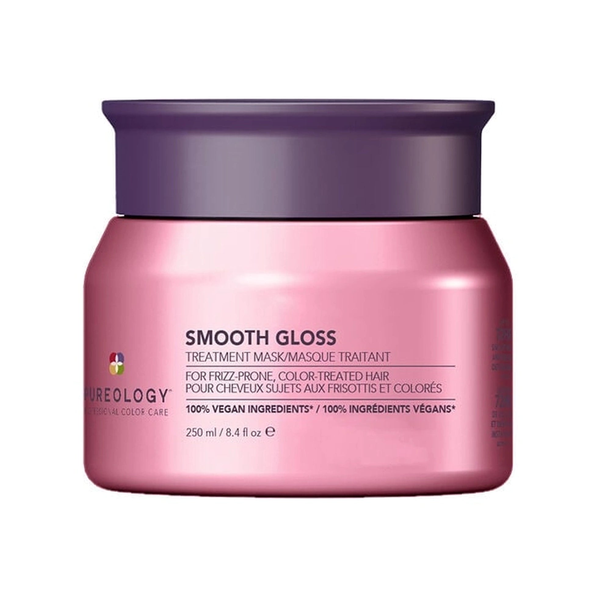 Pureology Smooth Gloss Treatment Mask for frizz control soft glossy color-treated hair