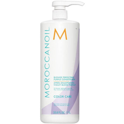 Moroccanoil Blonde Perfecting Purple Conditioner - Bombshell Hair Studio