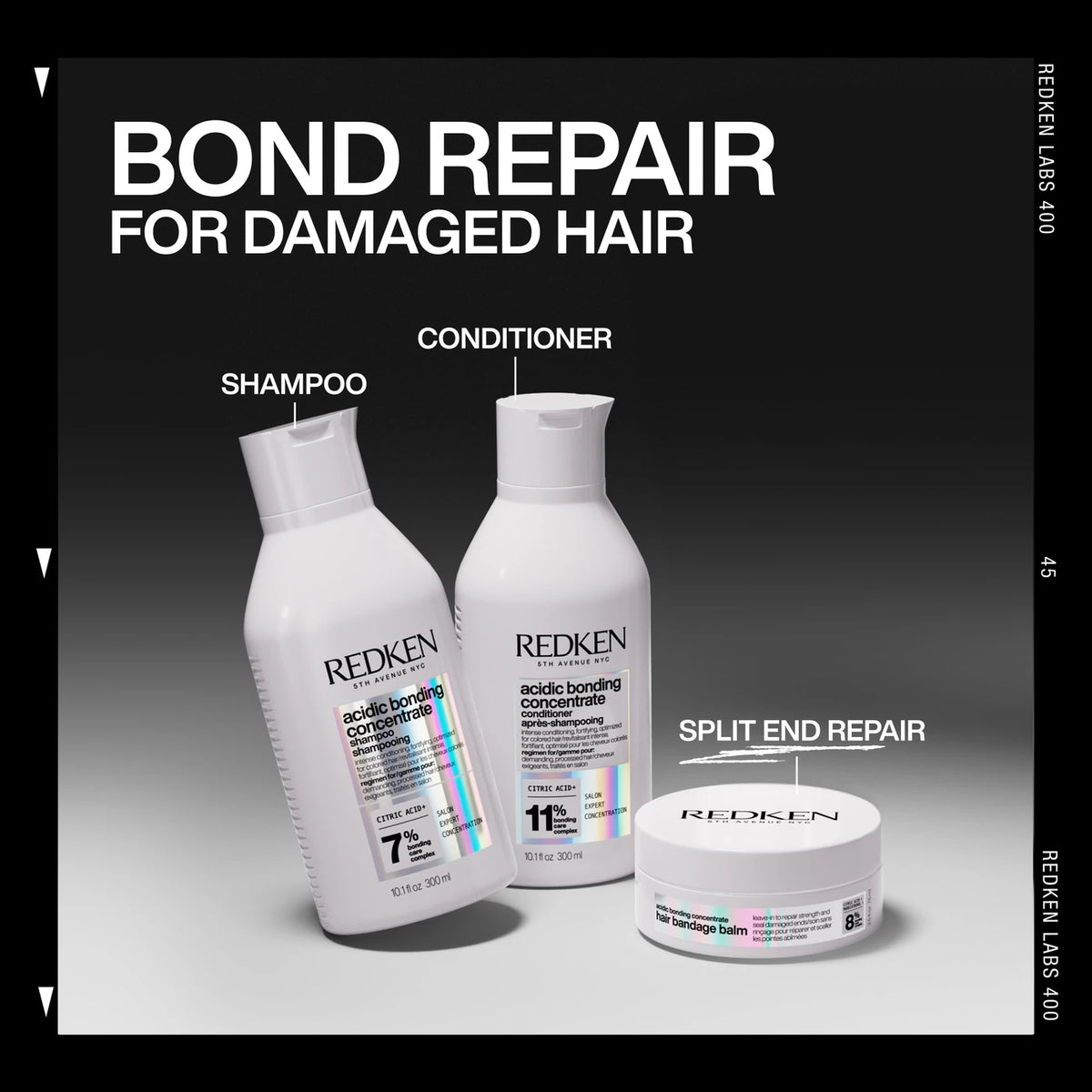 Redken Acidic Bonding Concentrate Conditioner Refill – For Damaged Hair