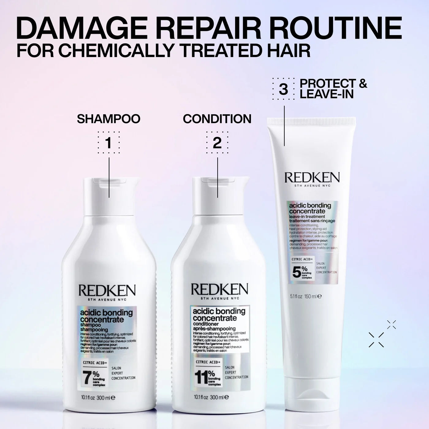 Redken Acidic Bonding Concentrate Complete Set