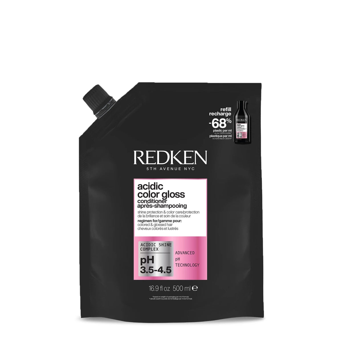 Redken Acidic Color Gloss Conditioner Refill – For Color-Treated Hair