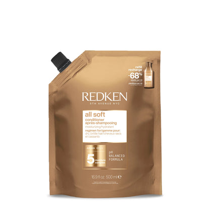 Redken All Soft Conditioner Refill – For Dry, Brittle Hair
