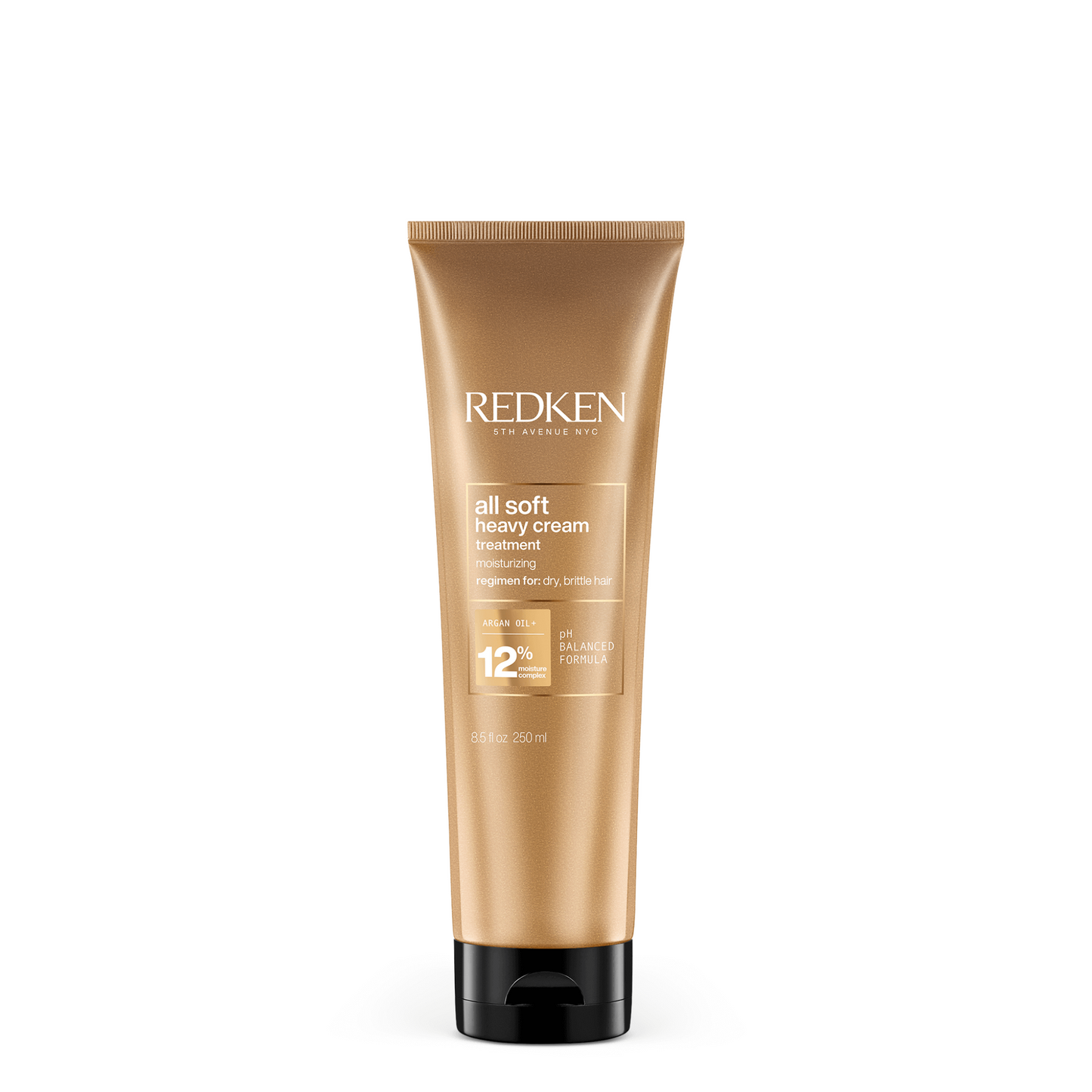 Redken All Soft Heavy Cream Mask Treatment for Dry Hair 8.5 oz | Deep Hydration & Shine