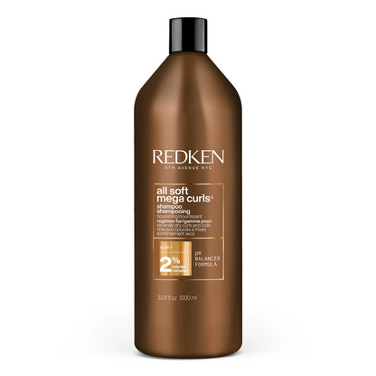 Redken All Soft Mega Curls Shampoo – For Curly & Coily Hair