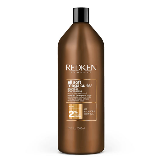 Redken All Soft Mega Curls Shampoo – For Curly & Coily Hair
