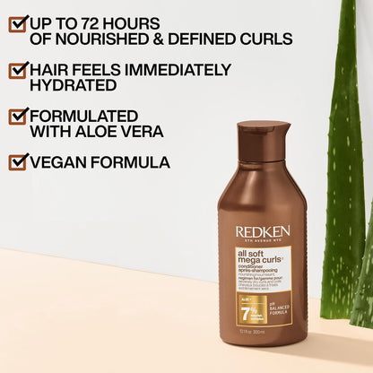 Redken All Soft Mega Curls Conditioner – For Curly & Coily Hair