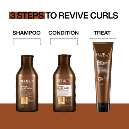 Redken All Soft Mega Curls Conditioner – For Curly & Coily Hair