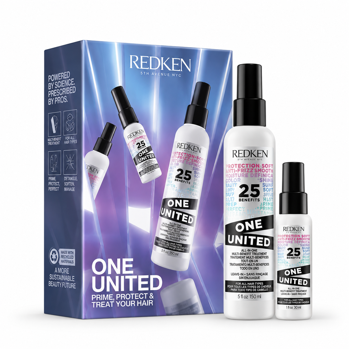 Redken One United Holiday Gift Set For All Hair Types & Textures