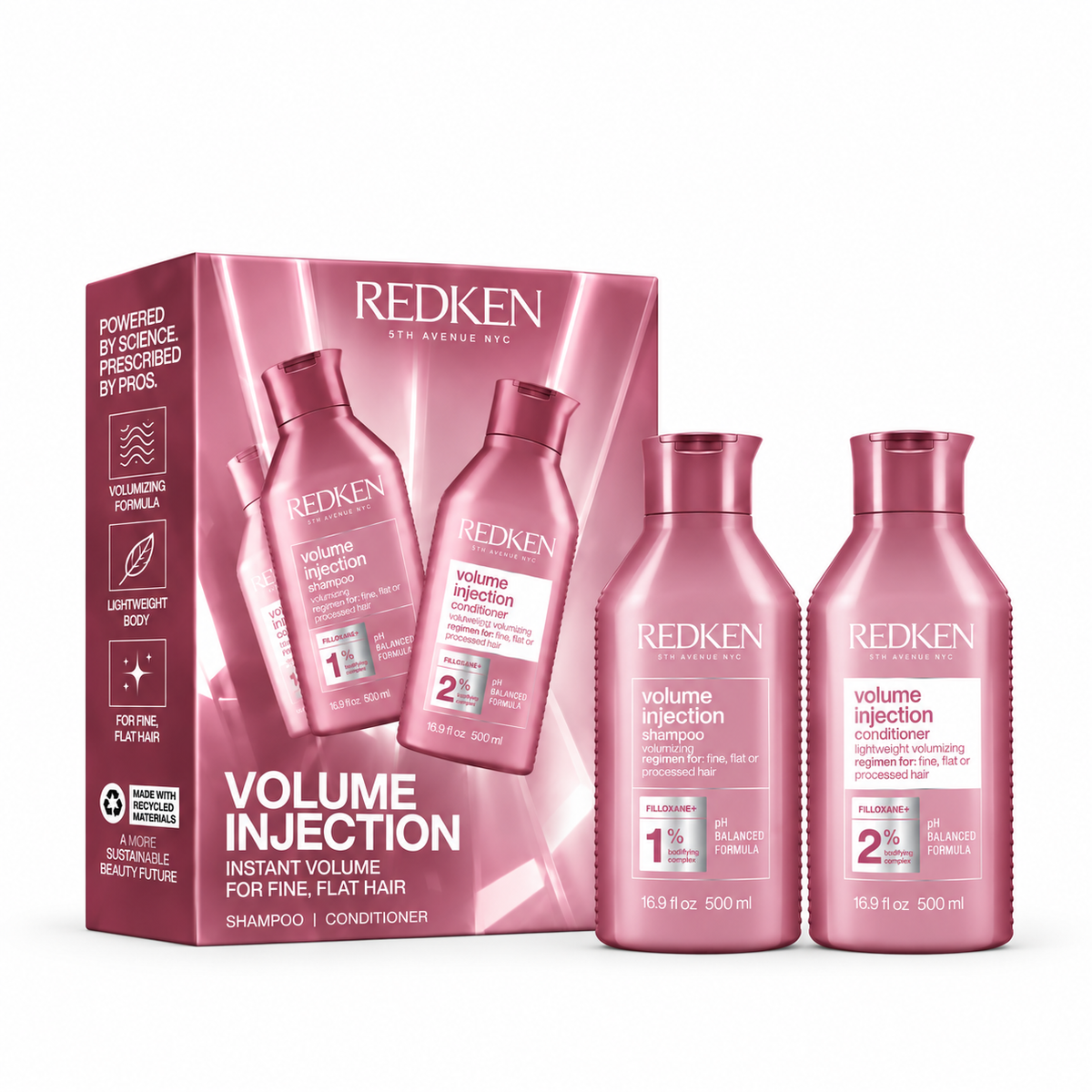 Redken Volume Injection Holiday Gift Set For Fine, Flat Hair