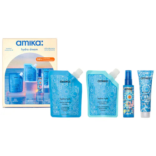 AMIKA HYDRO DREAM HYDRATION ROUTINE TRIAL SET