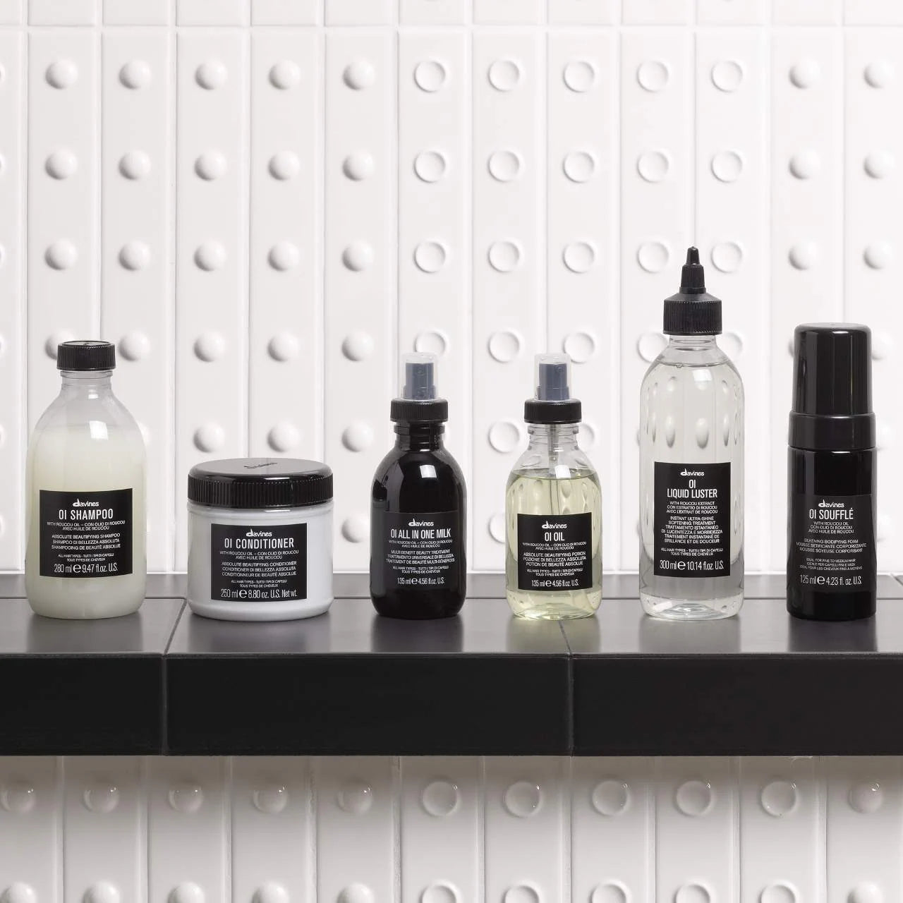 Davines OI Soufflé Silkening bodifying foam