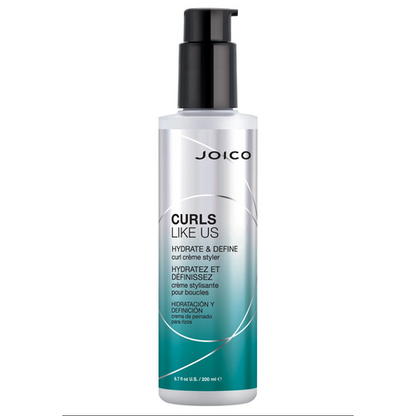 Joico Curls Like Us Hydrating Foam & Smooth Curl Crème - Bombshell Hair Studio