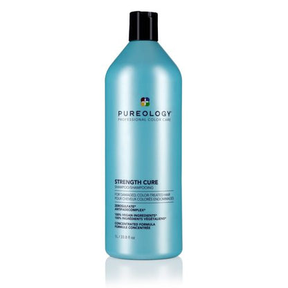 Pureology Strength Cure Shampoo 33oz - Bombshell Hair Studio
